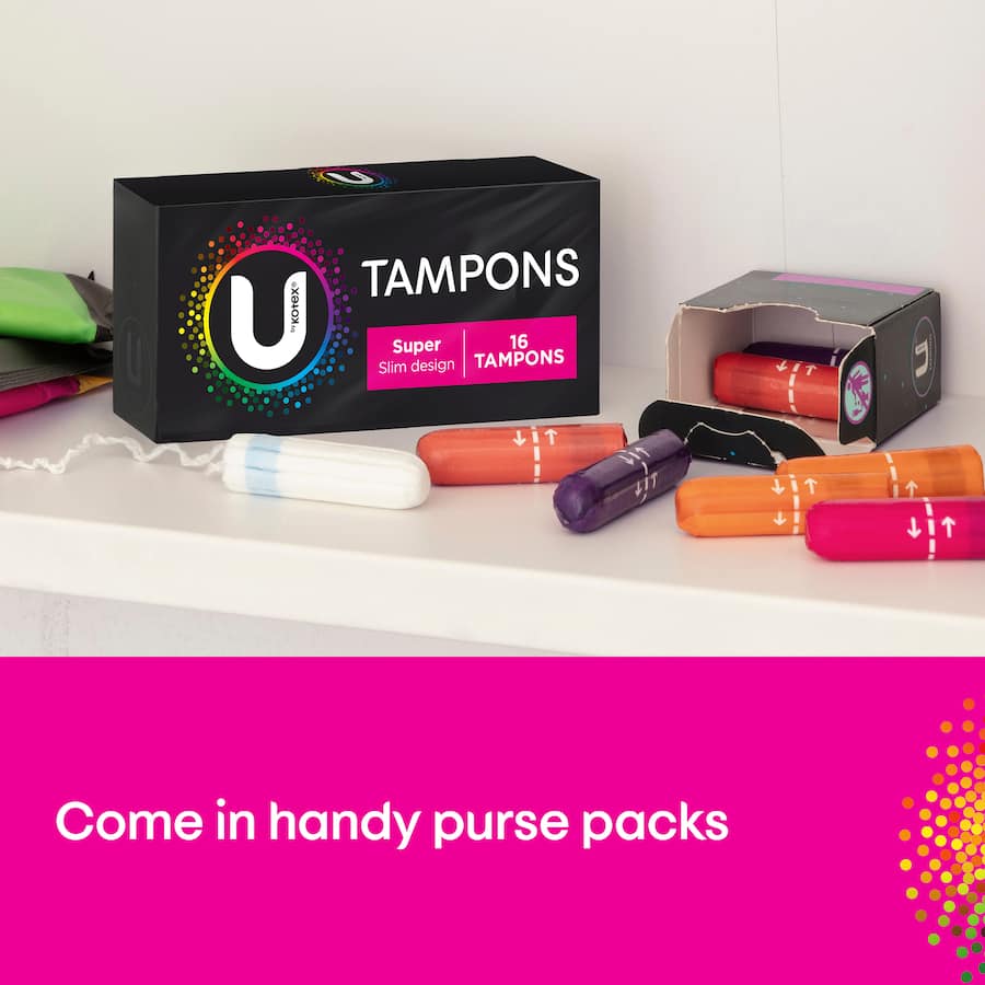 U By Kotex Tampons Super 16pack