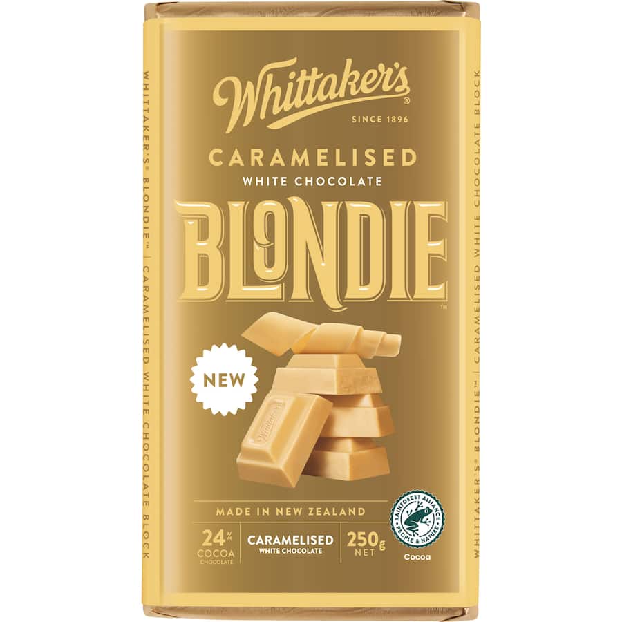 Whittakers Chocolate Caramelised Blondie Block 250g