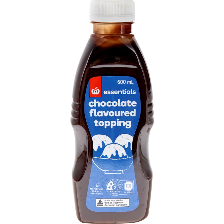Essentials Topping Chocolate Flavoured Bottle 600mL