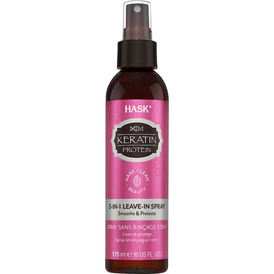 Hask 5-in-1 Leave-in Spray Keratin Smooth Treatment 175mL