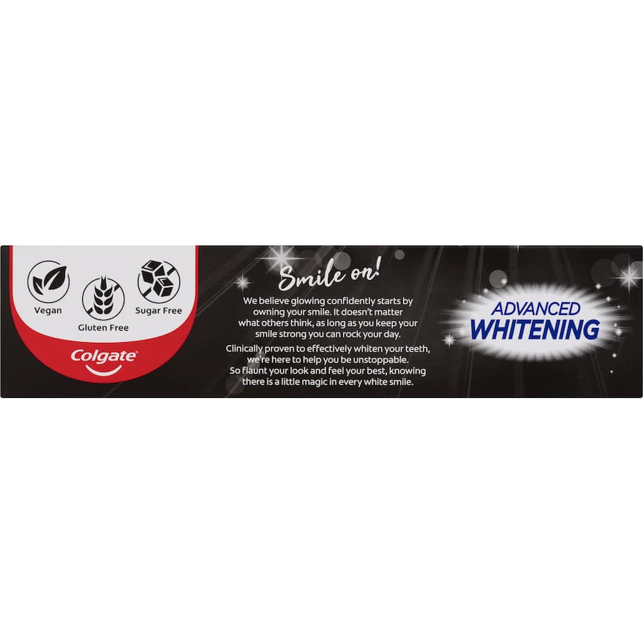 Colgate Advanced Whitening Toothpaste Charcoal Value Pack 180g