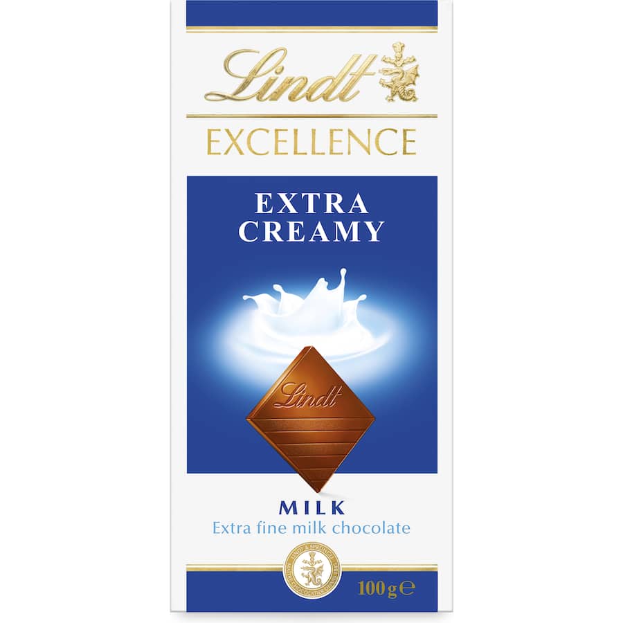 Lindt Excellence Chocolate Creamy Milk 100g
