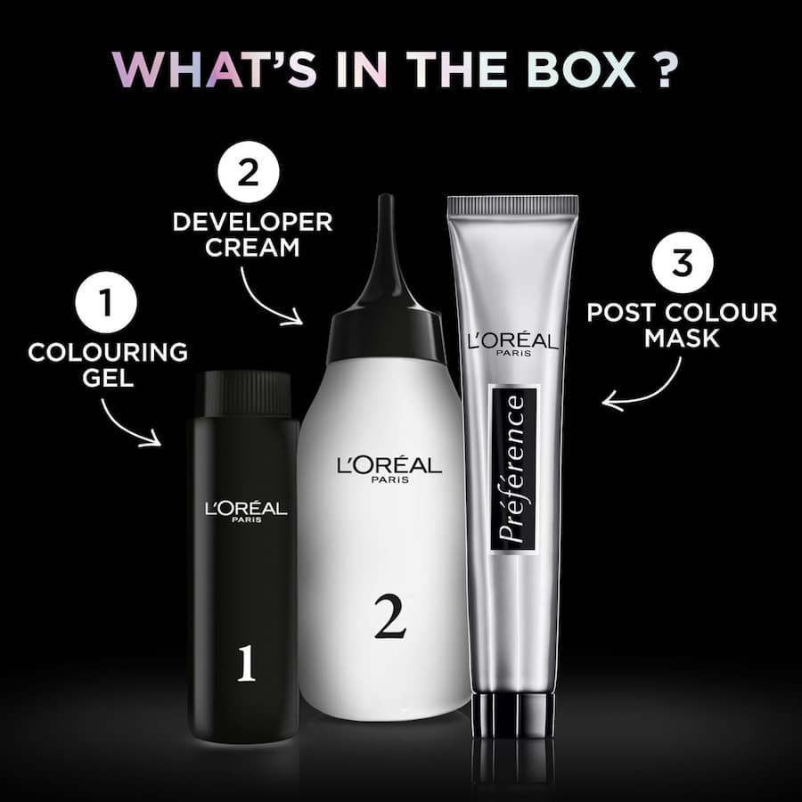 Loreal Preference Hair Colour Dark Purple 4.261 Venice 1pack