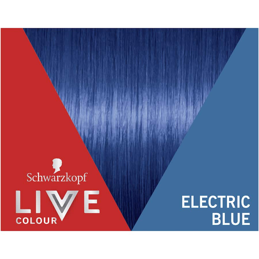 Live Colour Ultra Brights Hair Colour Electric Blue 75mL