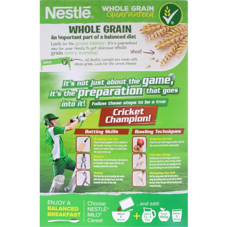 Nestlé Milo Cereal Box 350g