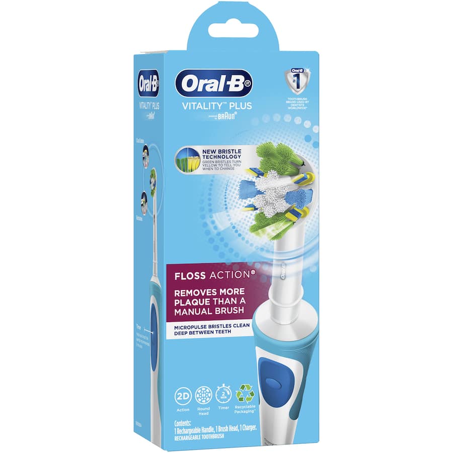 Oral B Vitality Electric Toothbrush Floss Action 1ea
