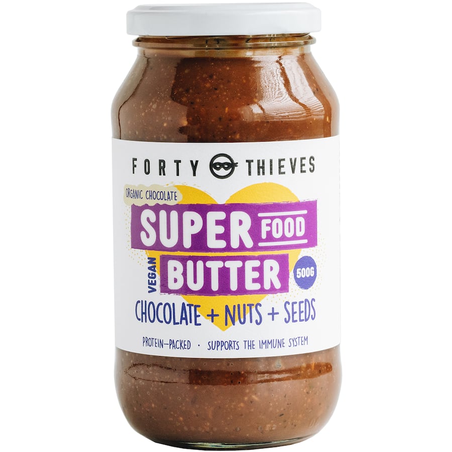 Forty Thieves Super Food Butter Chocolate, Nuts & Seeds 500g