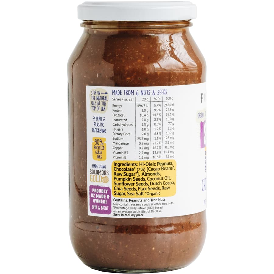 Forty Thieves Super Food Butter Chocolate, Nuts & Seeds 500g