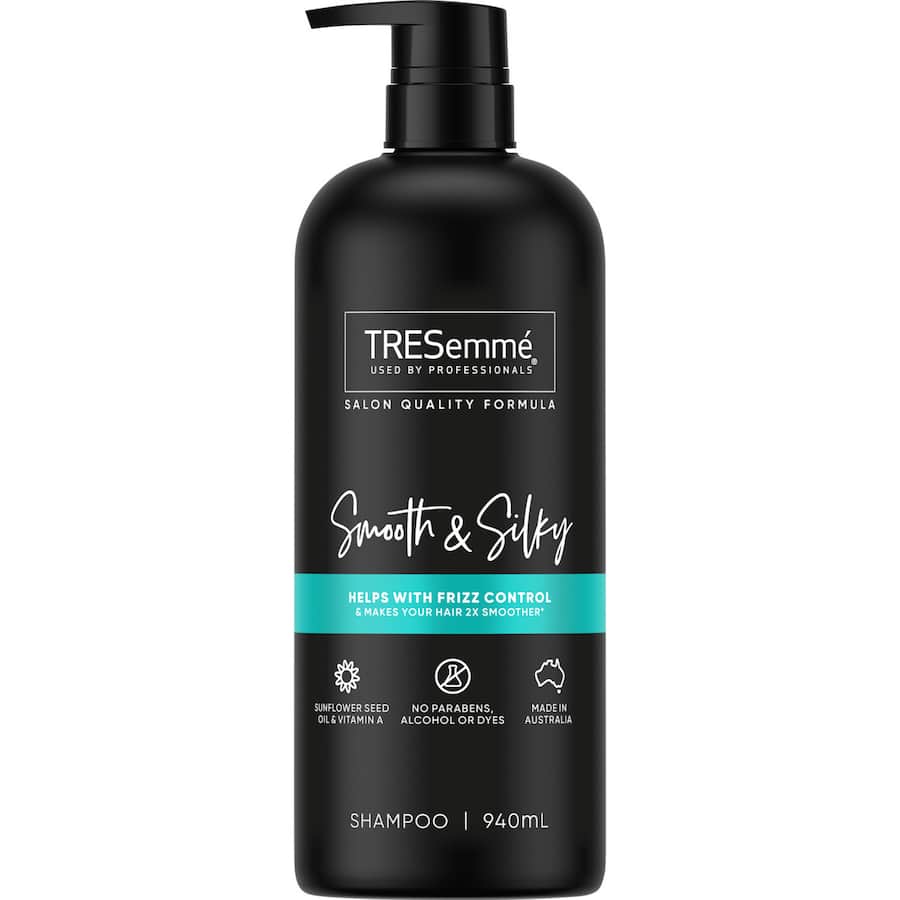 Tresemme Smooth & Silky Shampoo With Sunflower Oil & Vitamin A 940mL