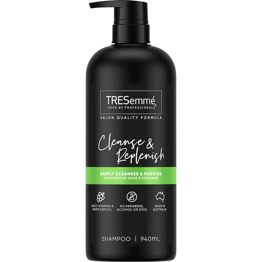 Tresemme Cleanse & Replenish Shampoo With Grape Seed Oil 940mL