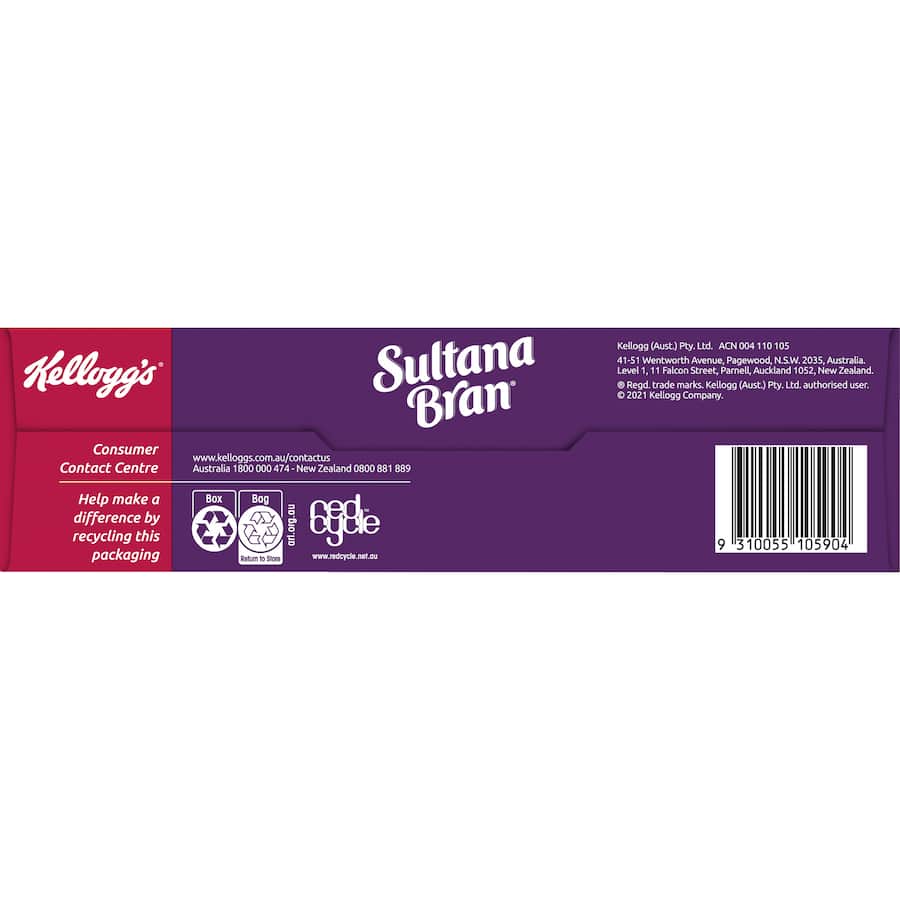 Kellogg's Sultana Bran Cereal Original 700g