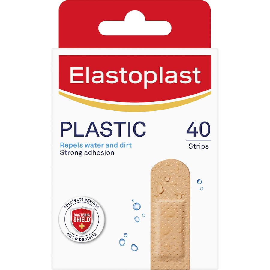 Elastoplast Plasters Plastic 40pack