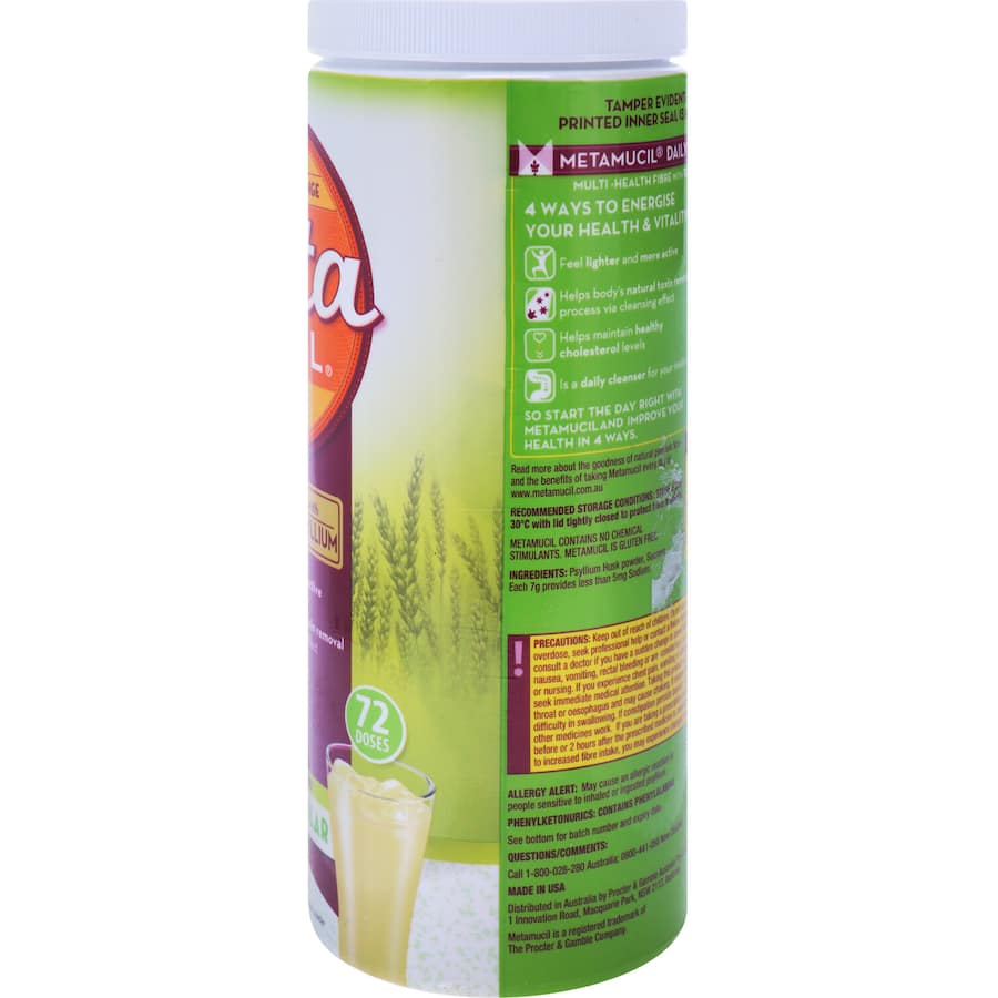 Metamucil Dietary Supplement Original 72pack