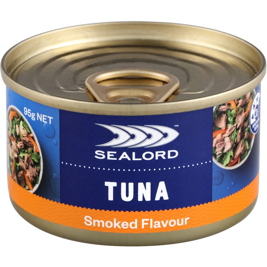 Sealord Sensations Tuna Smoked Tear tab can 95g