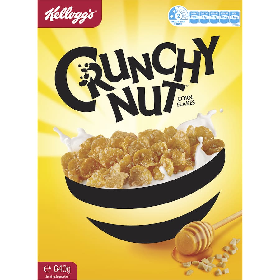 Kellogg's Crunchy Nut Cornflakes 640g