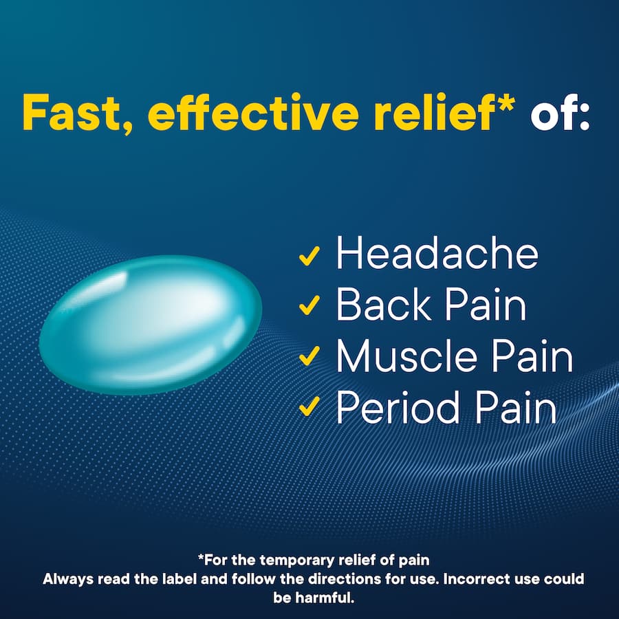 Advil Ibuprofen Pain & Fever Relief Liquid Capsules 20pack