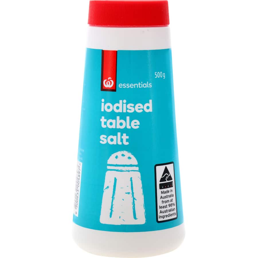 Essentials Salt Iodised Drum 500g