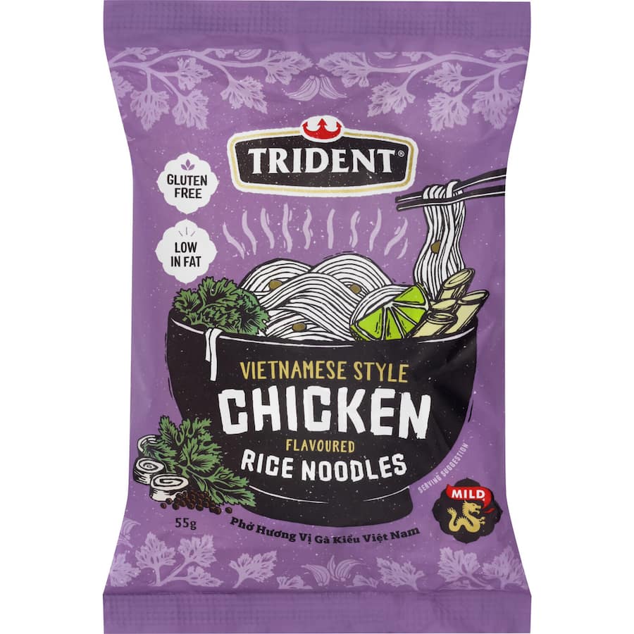 Trident Rice Noodles Vietnamese Chicken Flavour 55g