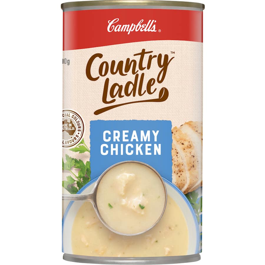 Campbell's Country Ladle Soup Creamy Chicken Canned 500g