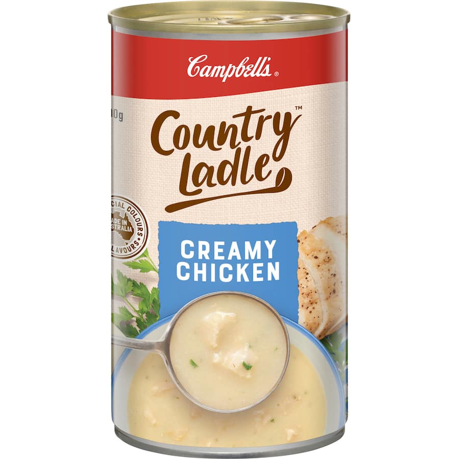 Campbell's Country Ladle Soup Creamy Chicken Canned 500g