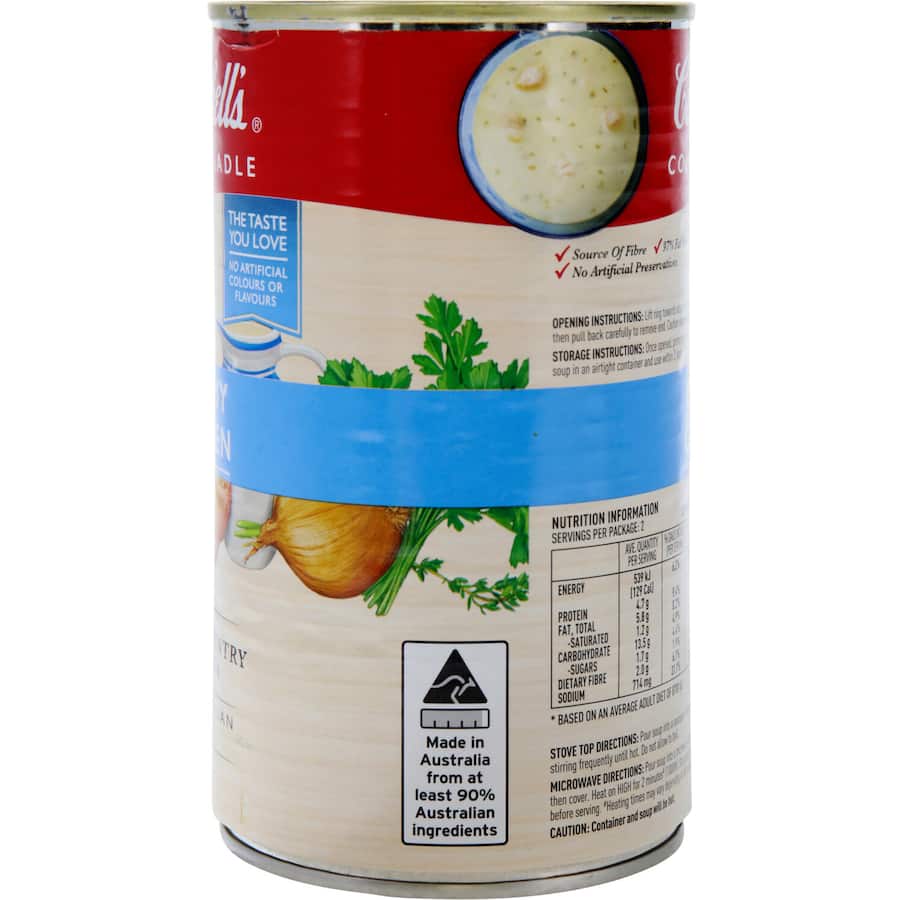 Campbell's Country Ladle Soup Creamy Chicken Canned 500g