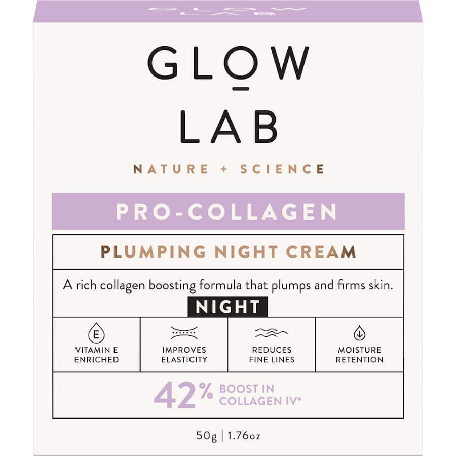 Glow Lab Plumping Night Cream Pro-collagen 50g