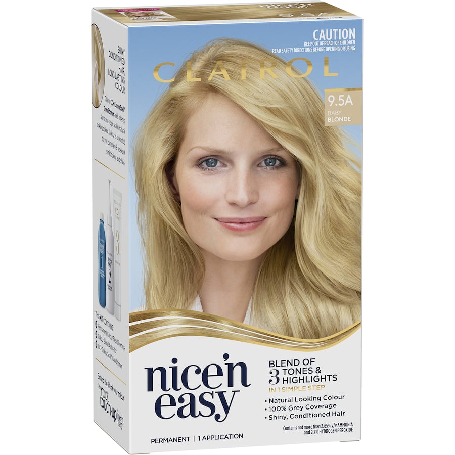 Clairol Nice N Easy Hair Colour Baby Blonde 9.5a 1pack