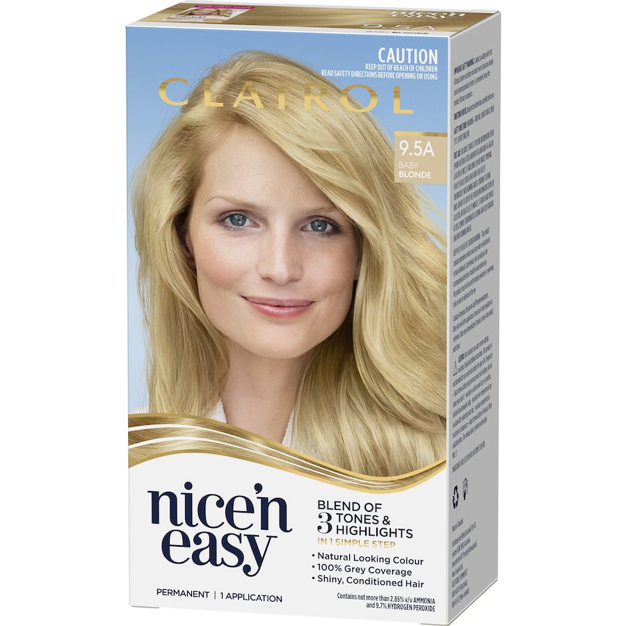 Clairol Nice N Easy Hair Colour Baby Blonde 9.5a 1pack