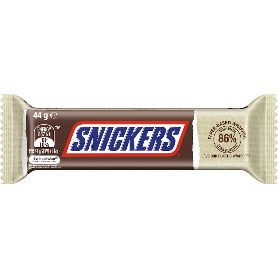 Snickers Chocolate Bar Peanut 44g