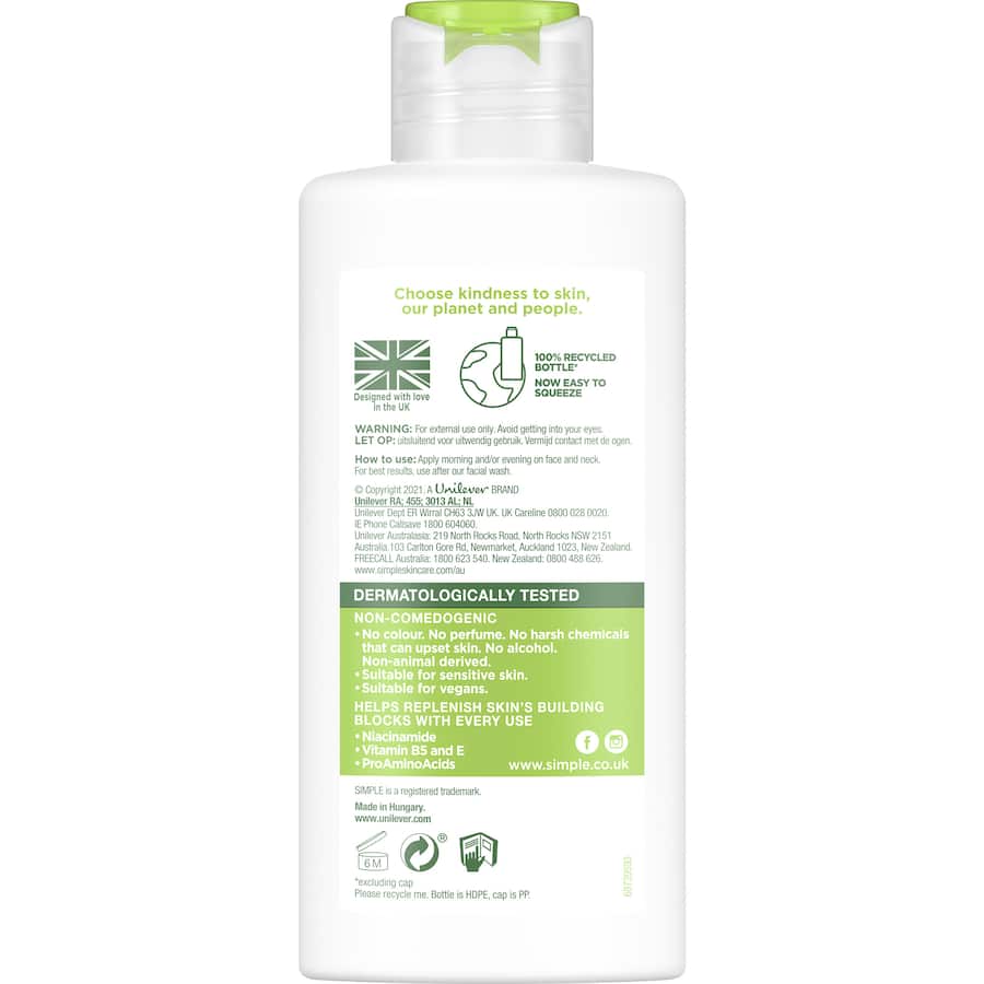 Simple Day Cream Replenishing Rich 125mL