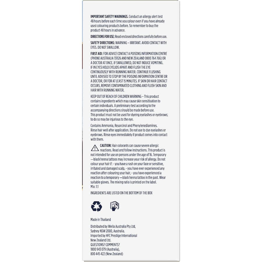 Clairol Nice N Easy Hair Colour Dark Burgundy Brown 3.5bg 1pack