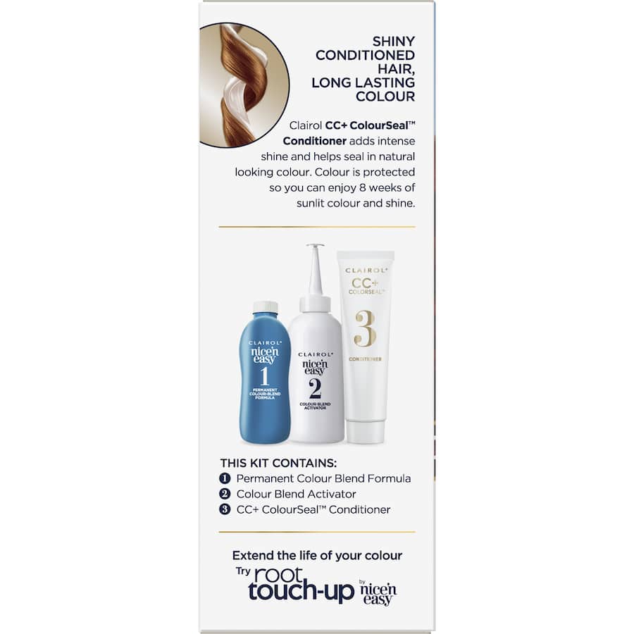 Clairol Nice N Easy Hair Colour Light Auburn 6r 1pack
