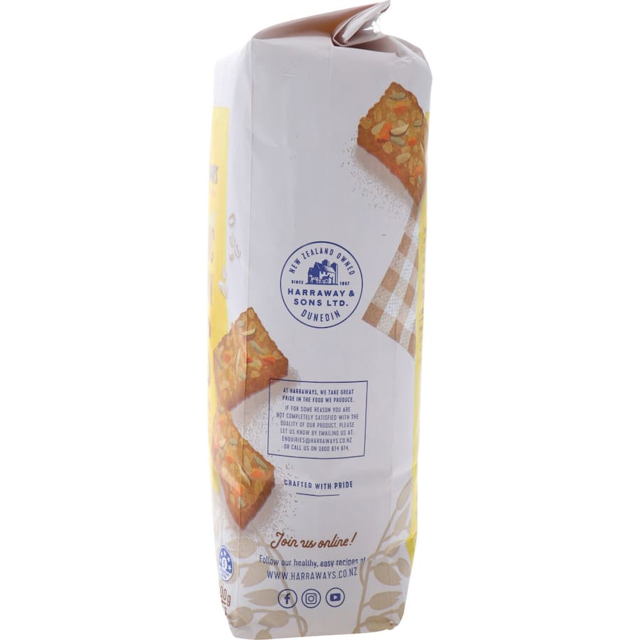 Harraways Wholegrain Oats Organic 800g