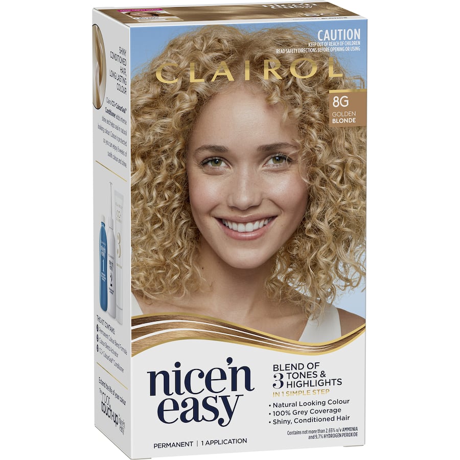 Clairol Nice N Easy Hair Colour Golden Blonde 8g 1pack