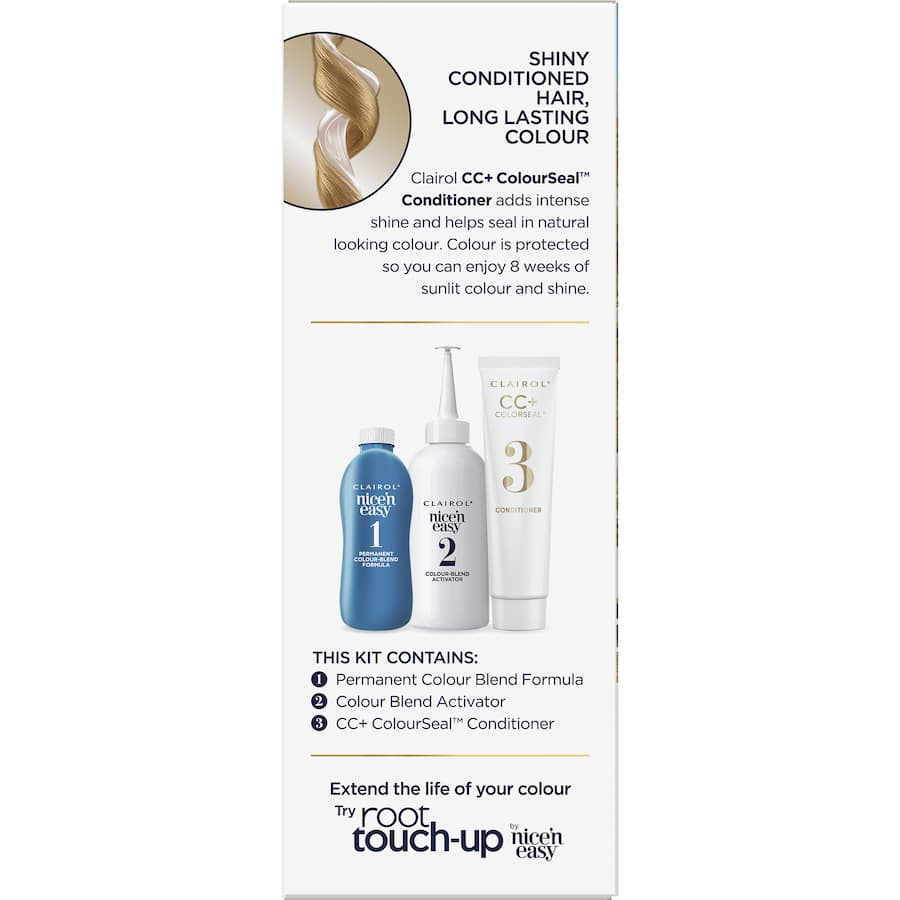 Clairol Nice N Easy Hair Colour Golden Blonde 8g 1pack