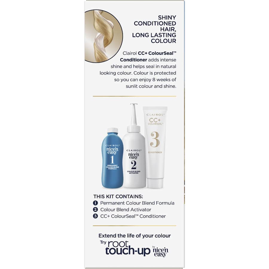 Clairol Nice N Easy Hair Colour Light Beige Blonde 9b 1pack