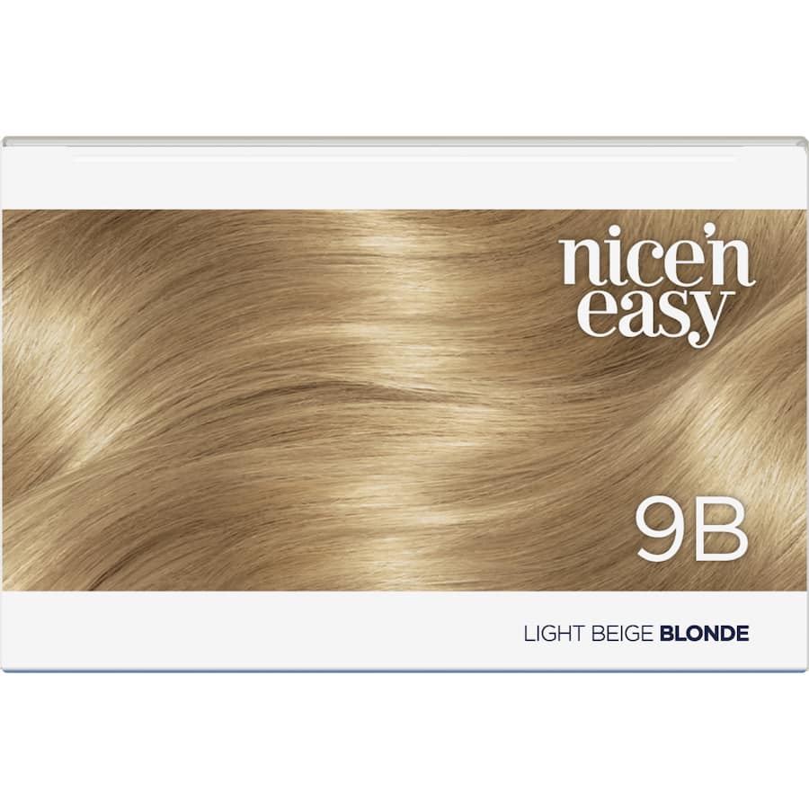 Clairol Nice N Easy Hair Colour Light Beige Blonde 9b 1pack
