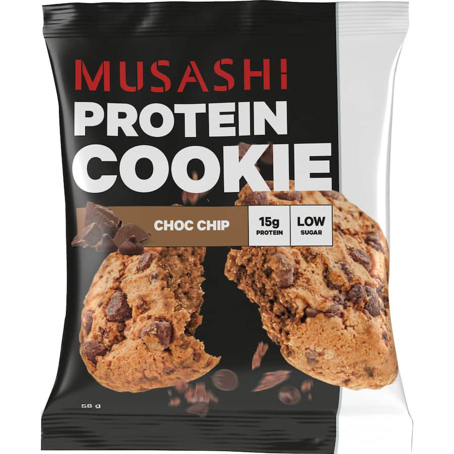 Musashi Protein Bar Cookie Choc Chip 58g