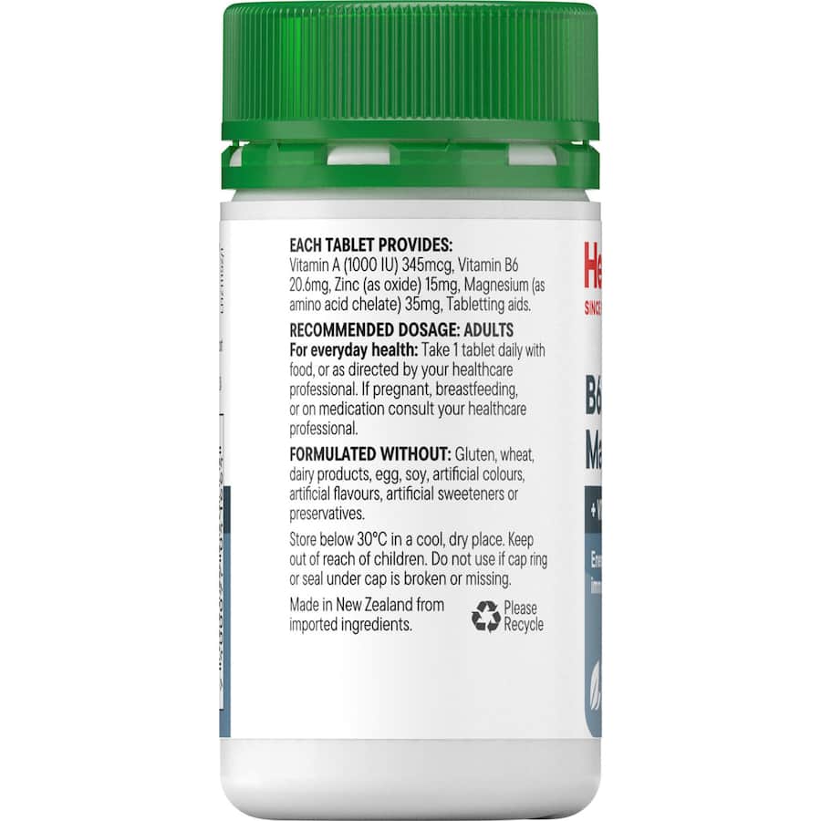 Healtheries Vitamin B6 Zinc&magnesium Zinc & Magnesium Tablets 90pack