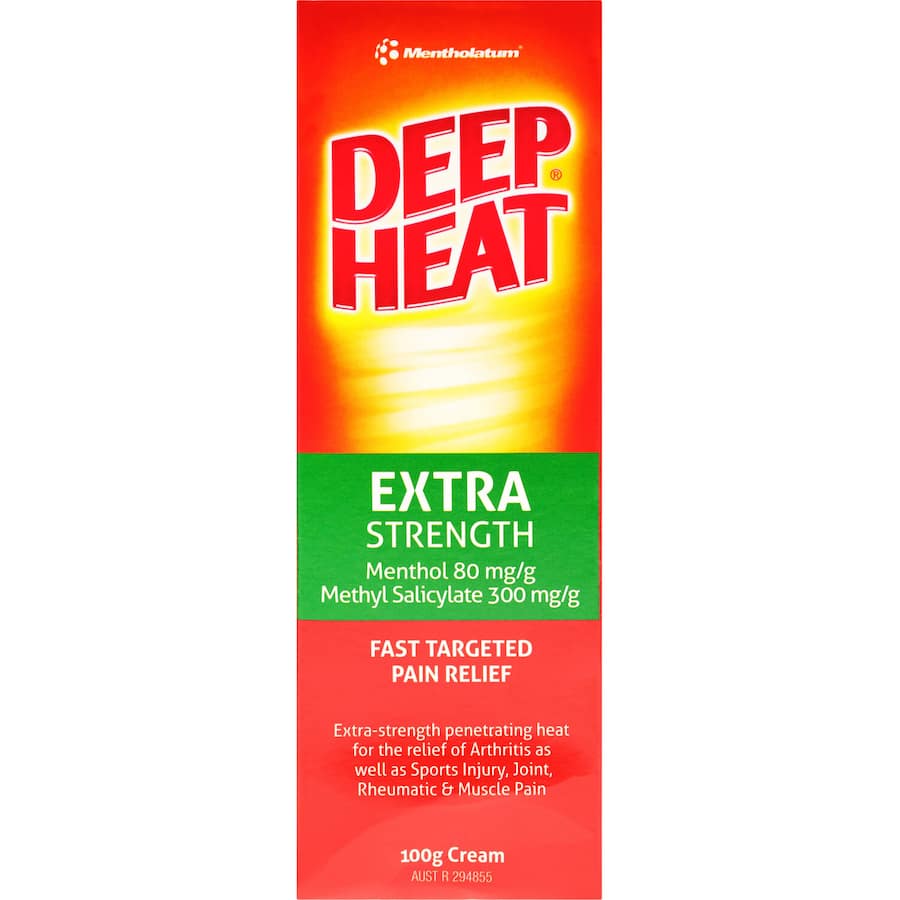 Deep Heat Muscular Rub Extra Strength Cream 100g