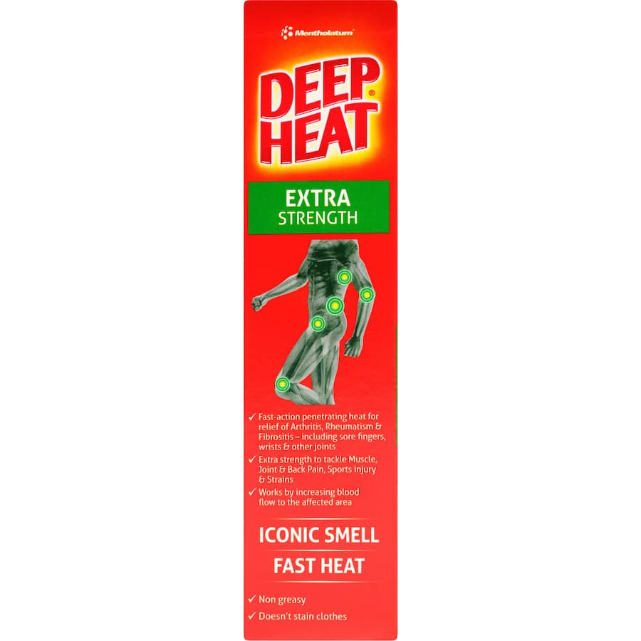 Deep Heat Muscular Rub Extra Strength Cream 100g