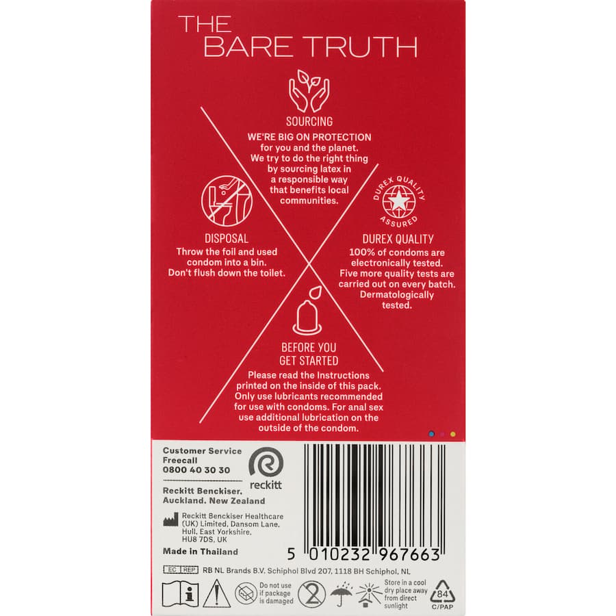 Durex Condoms Fetherlite Thin Feel 12pack