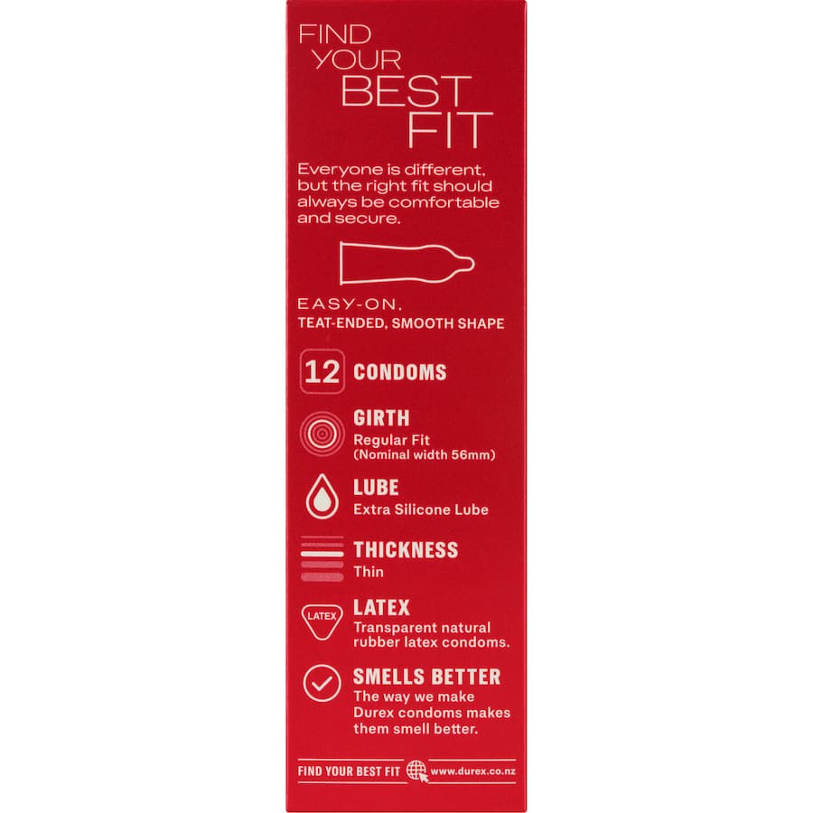 Durex Condoms Fetherlite Thin Feel 12pack