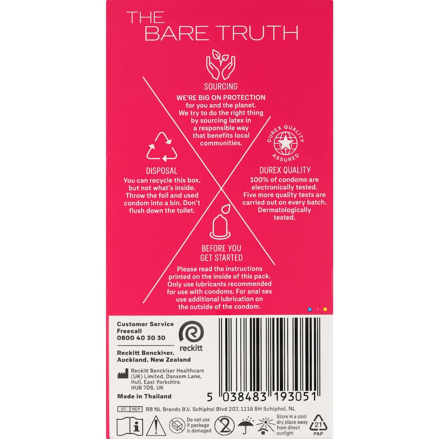 Durex Condoms Pleasure Me With Ribs & Dots 12pack