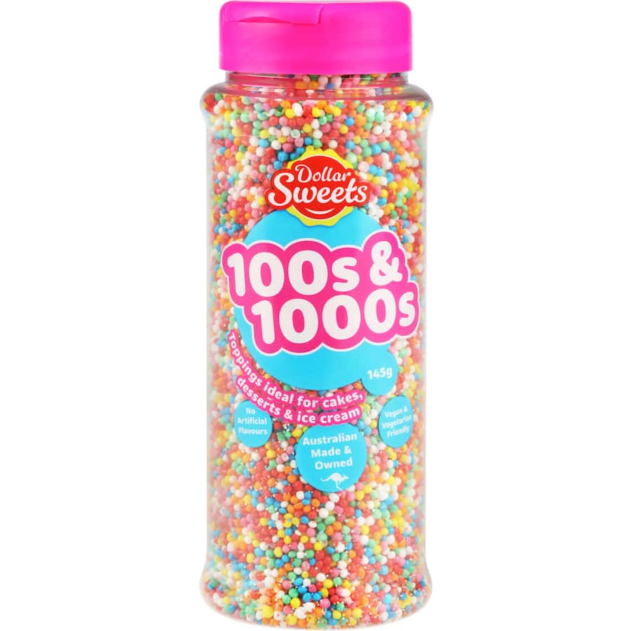 Dollar Sweets 100s & 1000s Toppings 145g