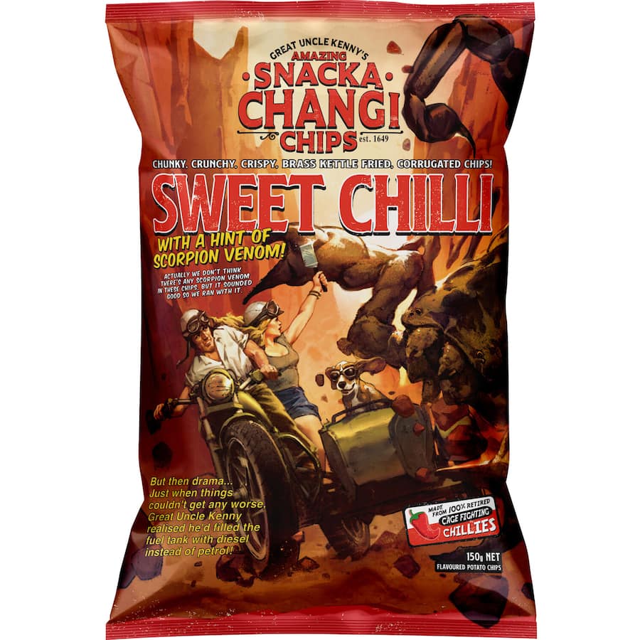 Snacka Changi Chips Sweet Chilli 150g