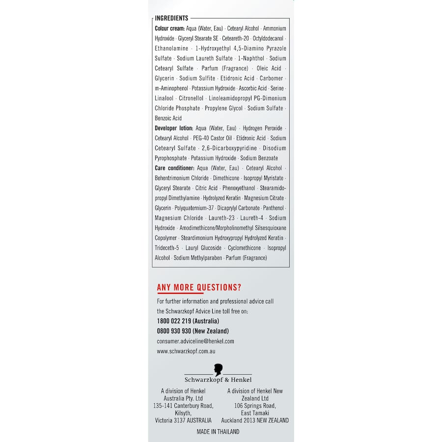 Schwarzkopf Live Colour Permanent Hair Colour Violet Red 1pack