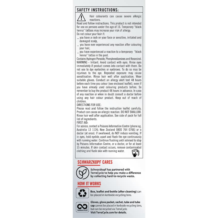 Schwarzkopf Live Colour Permanent Hair Colour Medium Brown 1pack