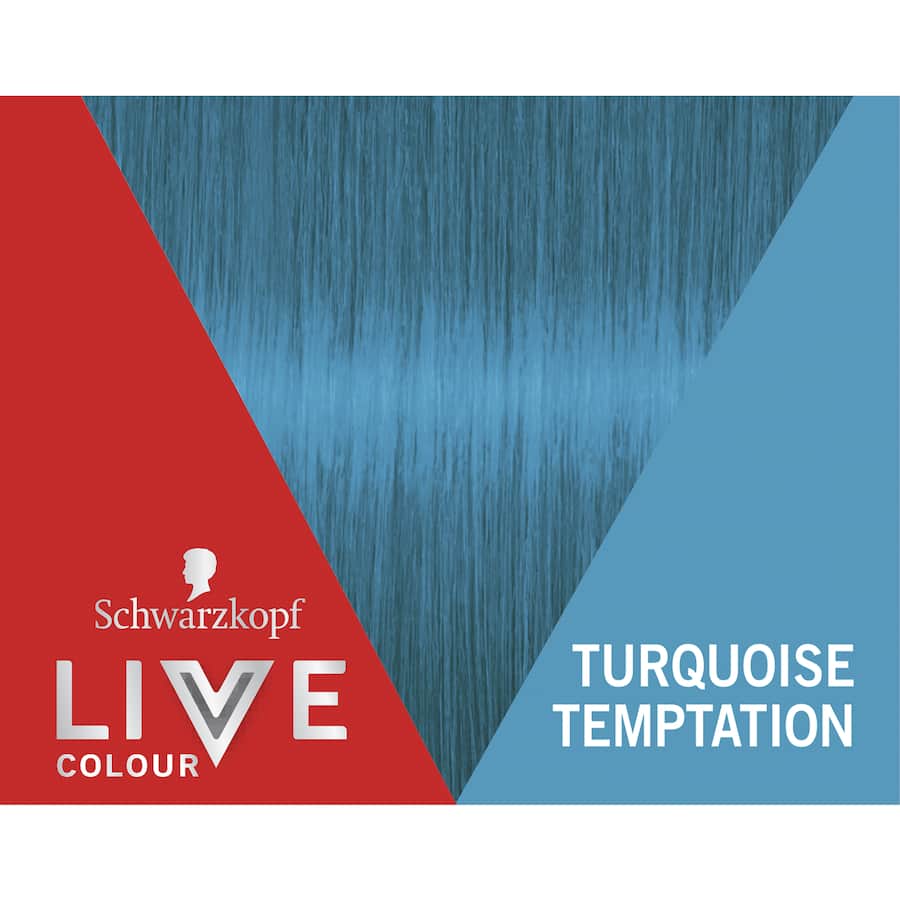 Schwarzkopf Live Colour Ultra Brights Turquoise Temptation 75mL