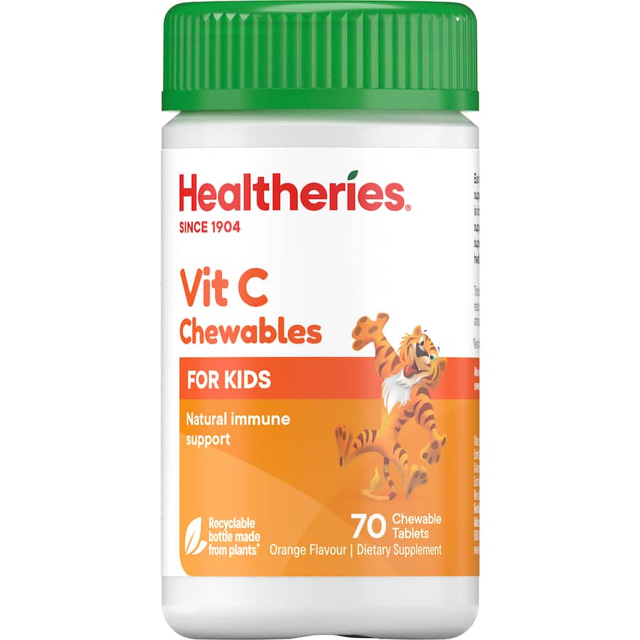 Healtheries Kidscare Vitamin C Tablets 70pack